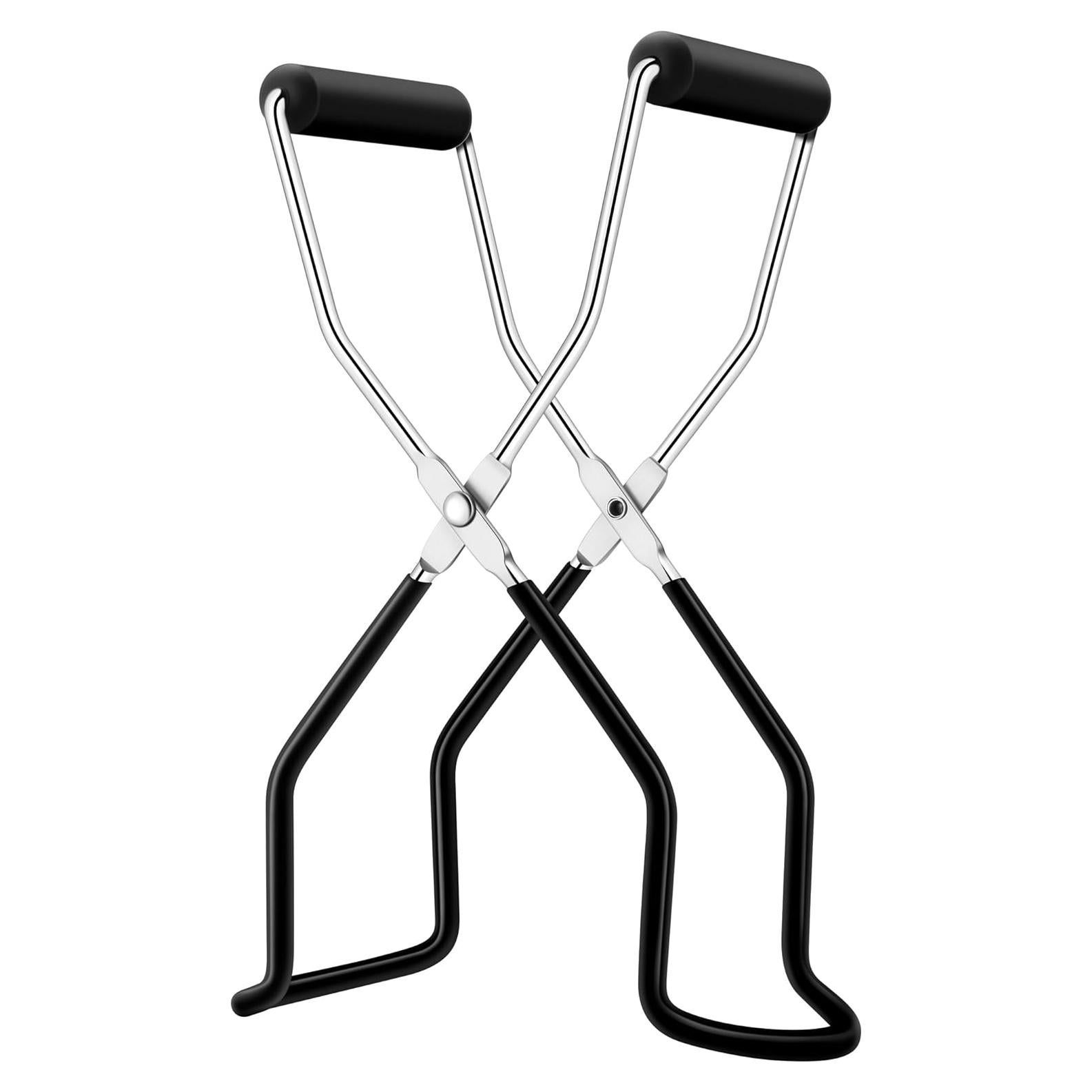 Elevador de Tarros Rainspire de Acero Inoxidable Negro 22cm