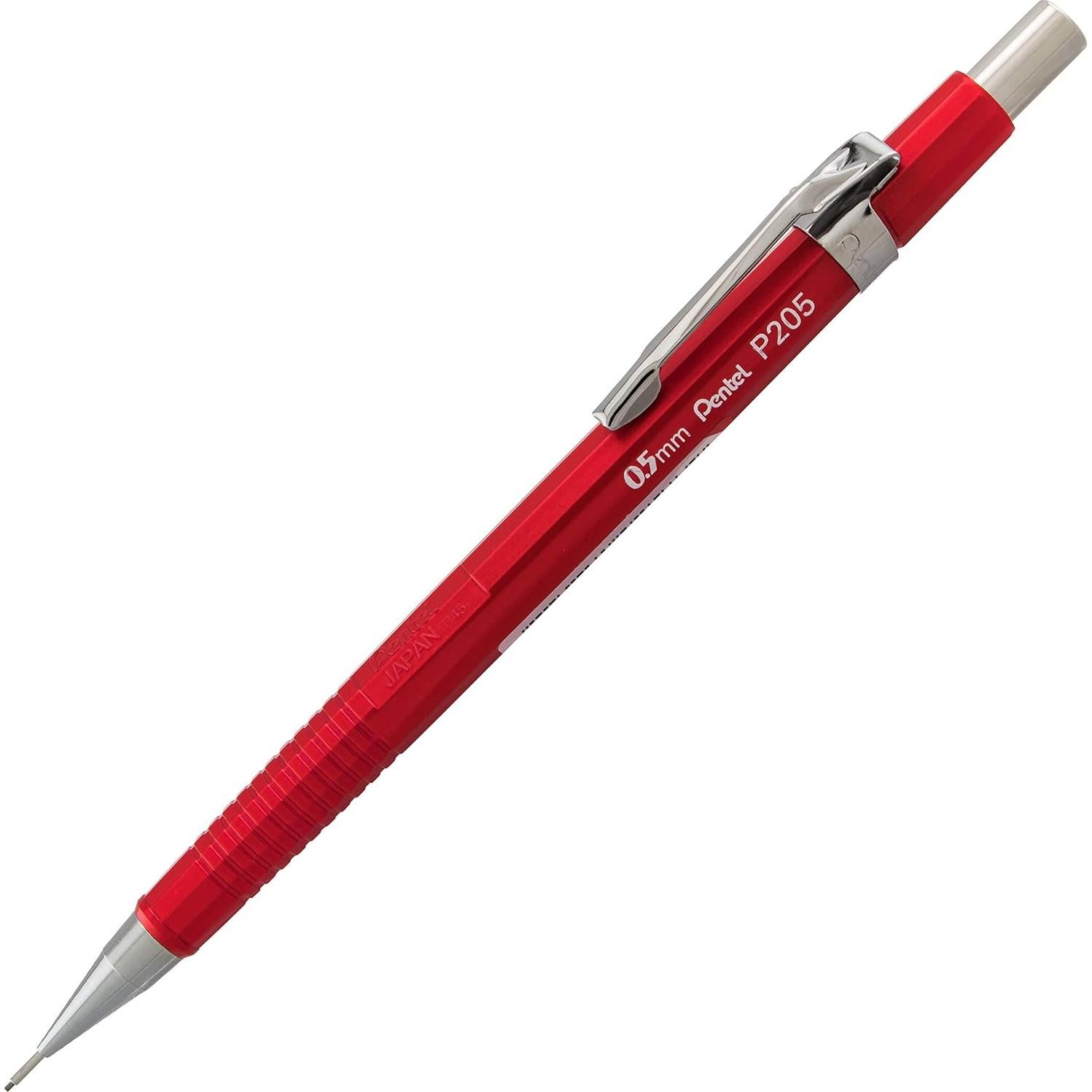 Lápiz Mecánico Pentel Sharp 0.5mm Paquete de 4 Colores