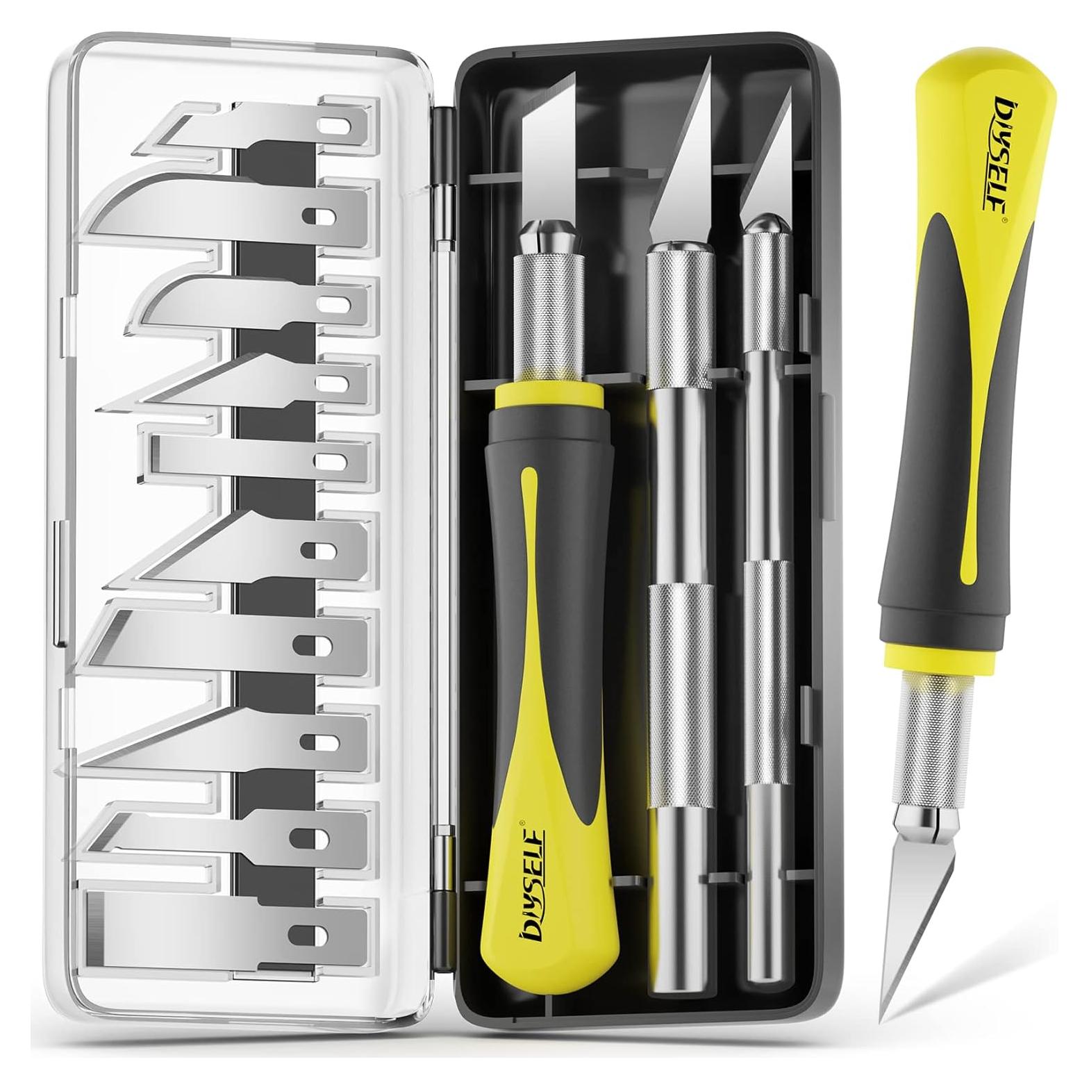 Juego de cuchillos de manualidades DIYSELF 16 piezas