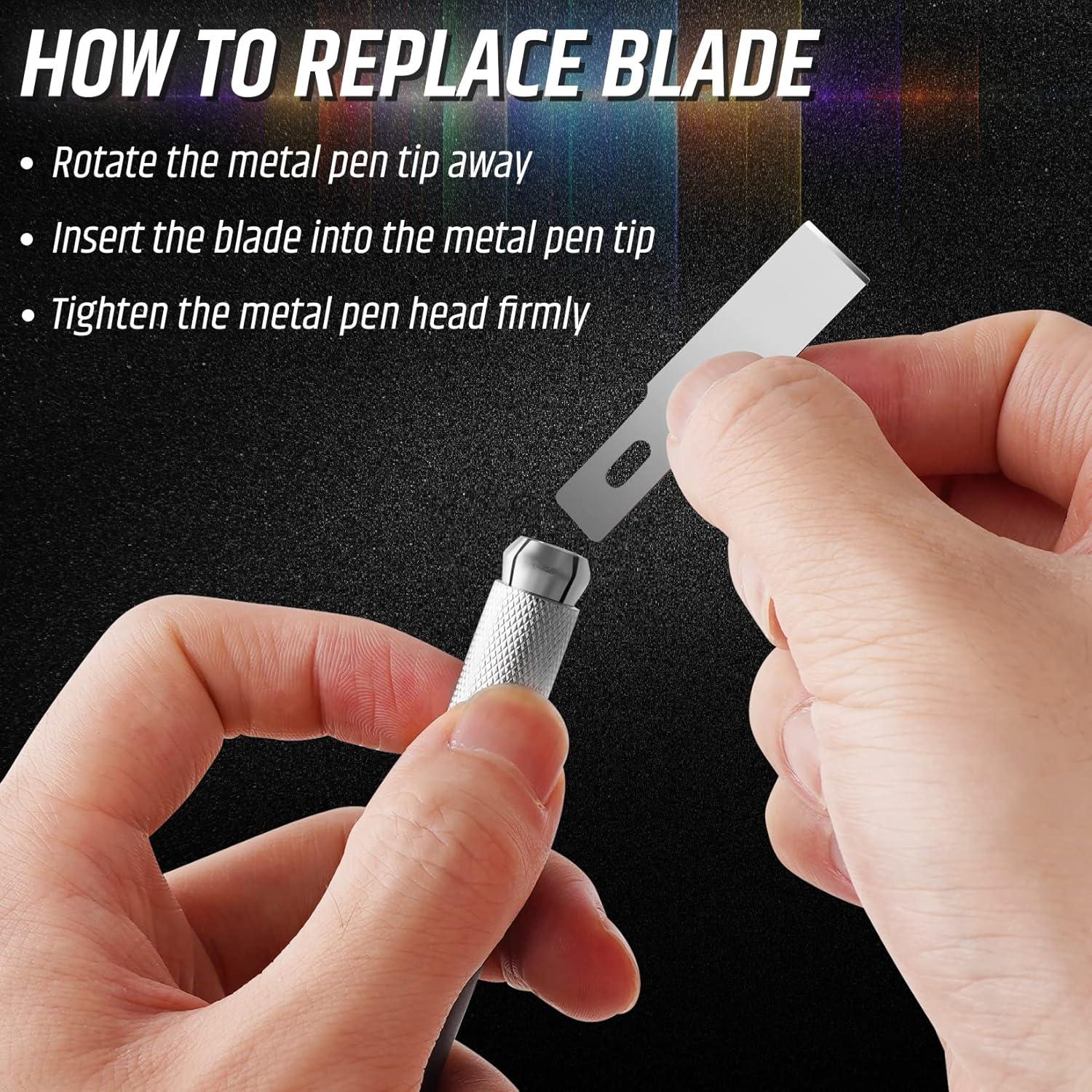 Juego de cuchillos de manualidades DIYSELF 16 piezas