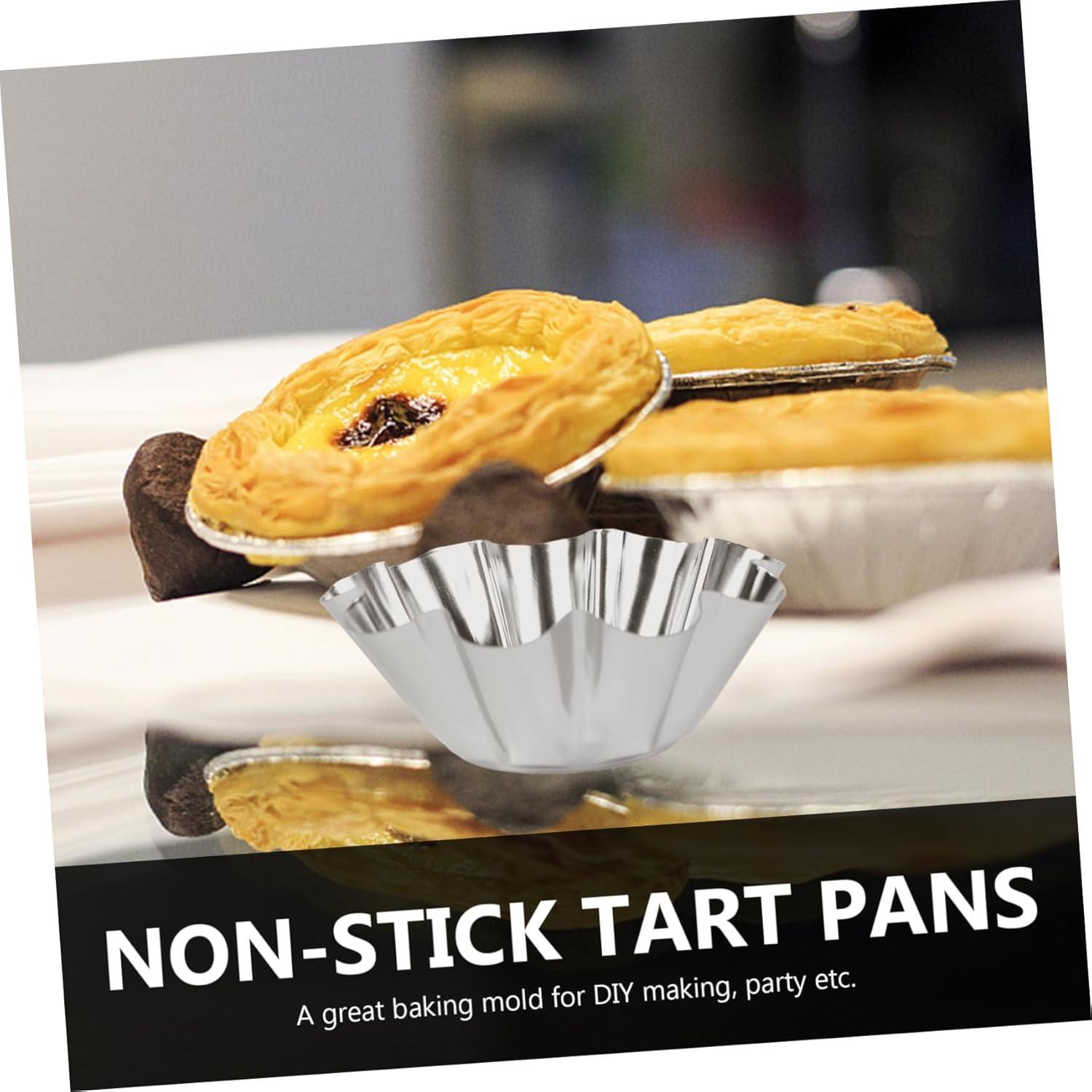 Moldes de Tartas y Cupcakes Unomor 6 Piezas Acero Inoxidable