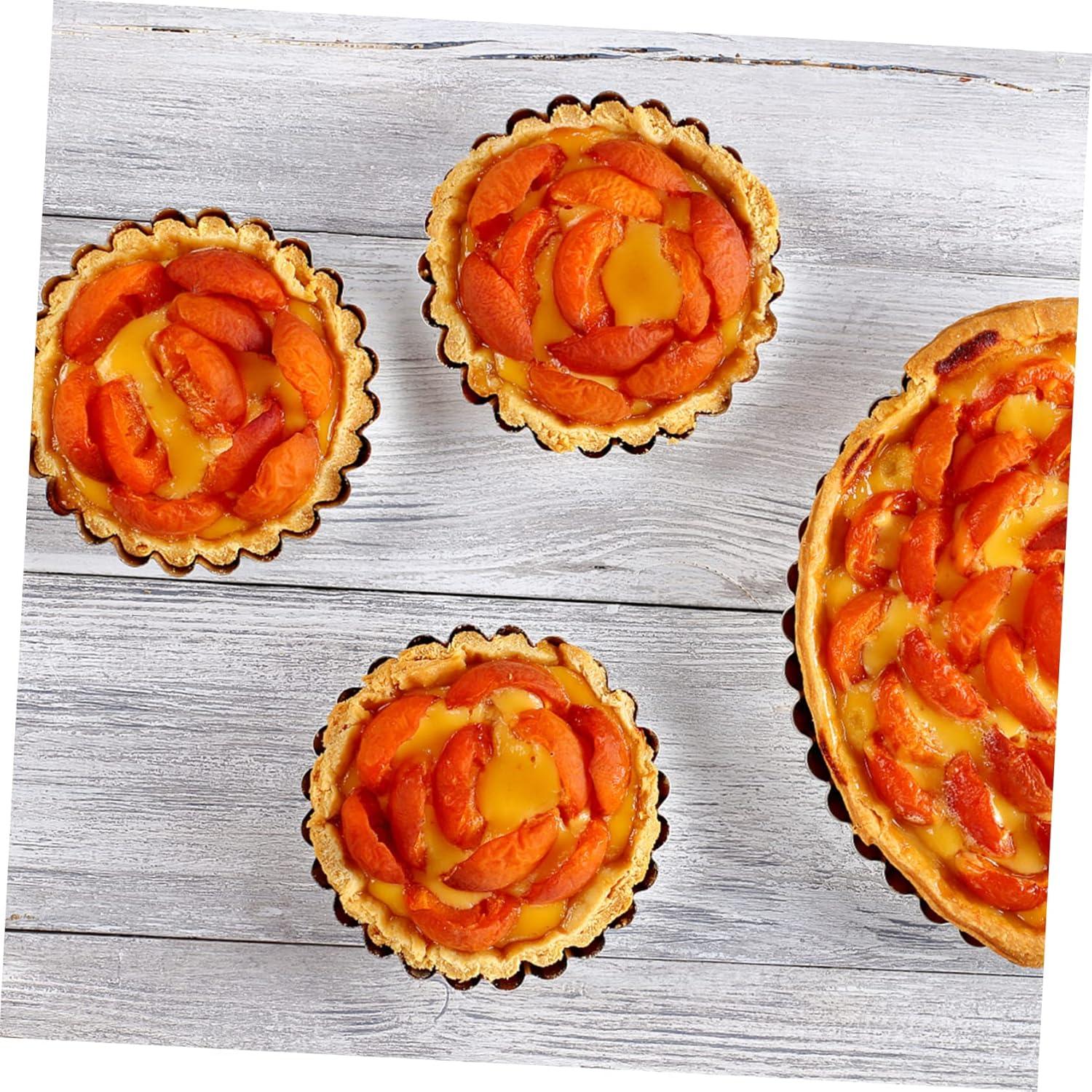 Moldes de Tartas y Cupcakes Unomor 6 Piezas Acero Inoxidable