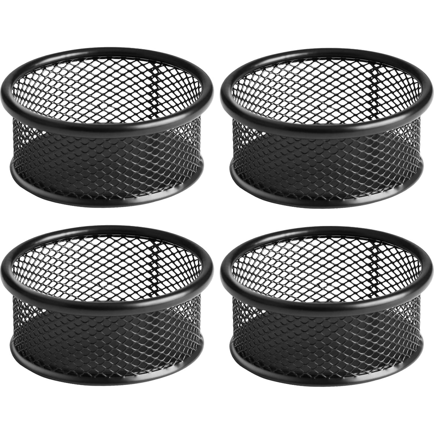 Soporte para Clips de Papel FUCDTEFC Negro 4 Unidades