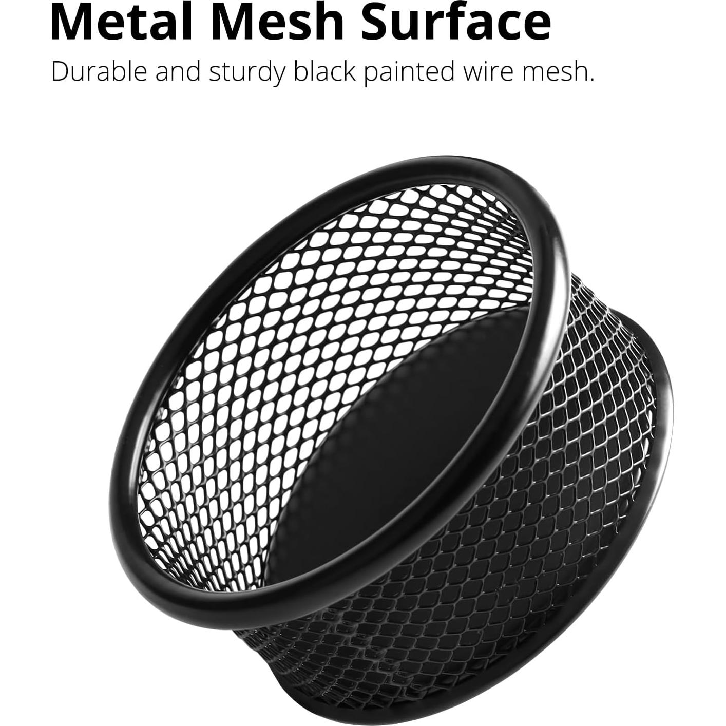 Soporte para Clips de Papel FUCDTEFC Negro 4 Unidades