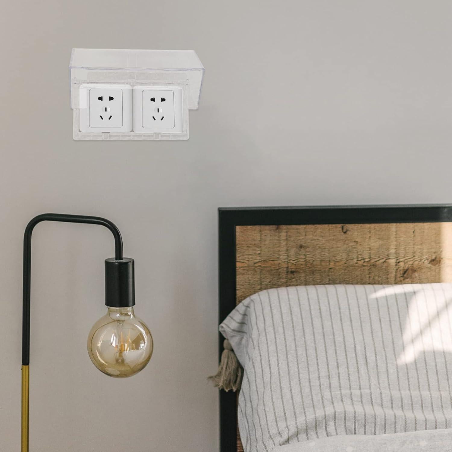 Cubierta de Enchufe Impermeable Uonlytech 20.2x12.1cm