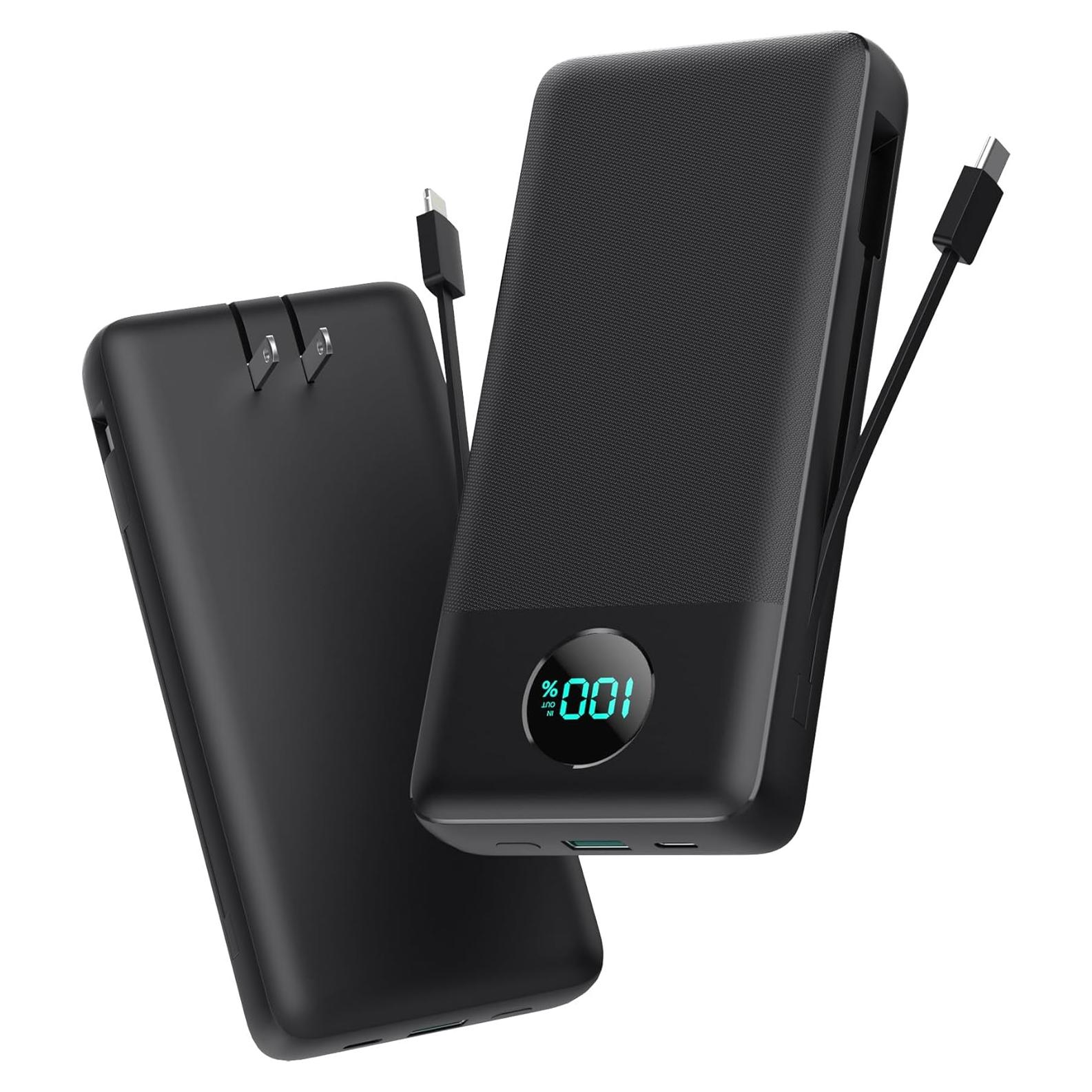 Cargador Portátil Dongguan 33800mAh Carga Rápida 25W USB-C
