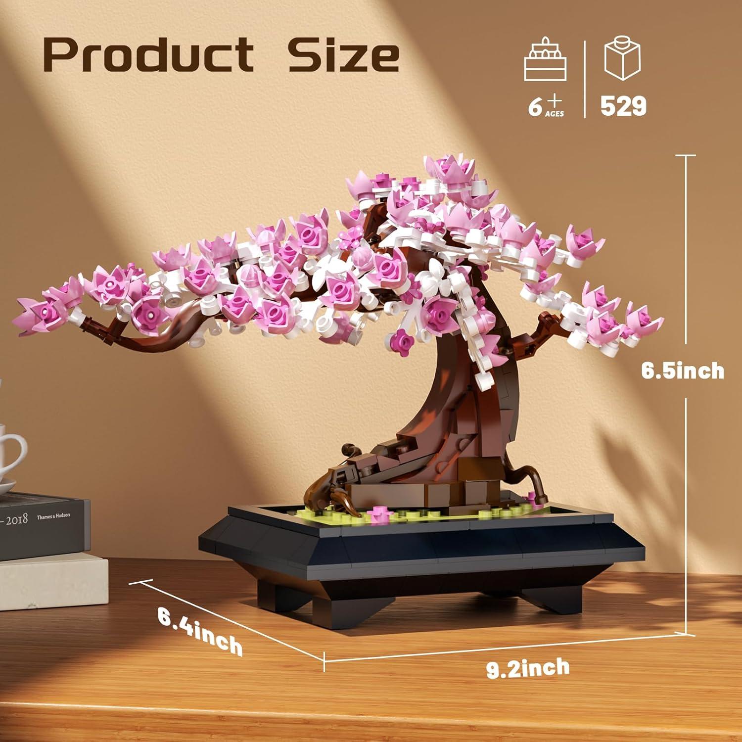 Juego de Construcción Bonsai 4 en 1 Taojiyuan 529 Piezas