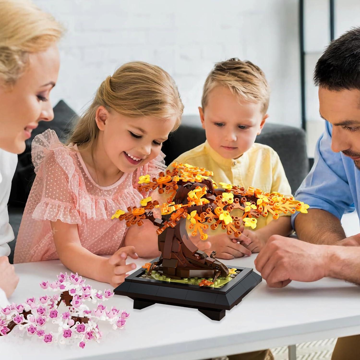 Juego de Construcción Bonsai 4 en 1 Taojiyuan 529 Piezas