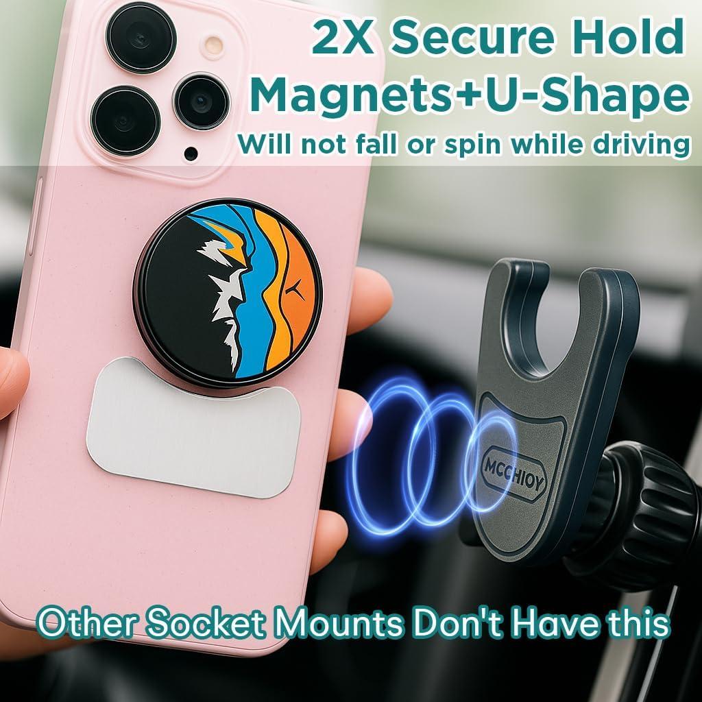 Soporte Magnético para Auto MCCHJoy 2X-Hold Universal