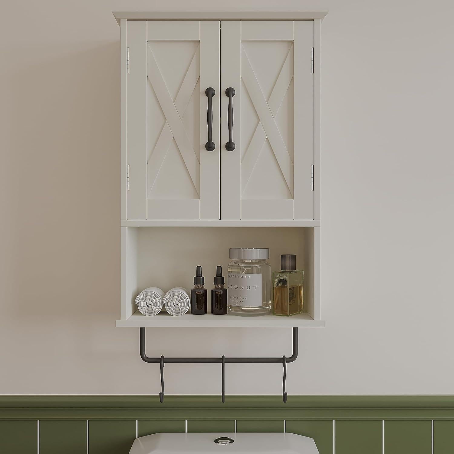 Armario de Medicina ChooChoo MC2303 Blanco con Estante Ajustable