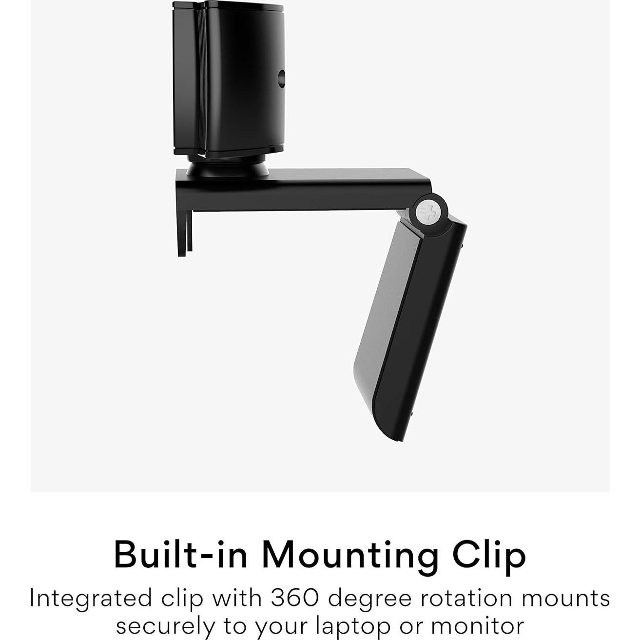 Cámara Web MEE audio C6A 1080p HD con Micrófono y Enfoque Automático