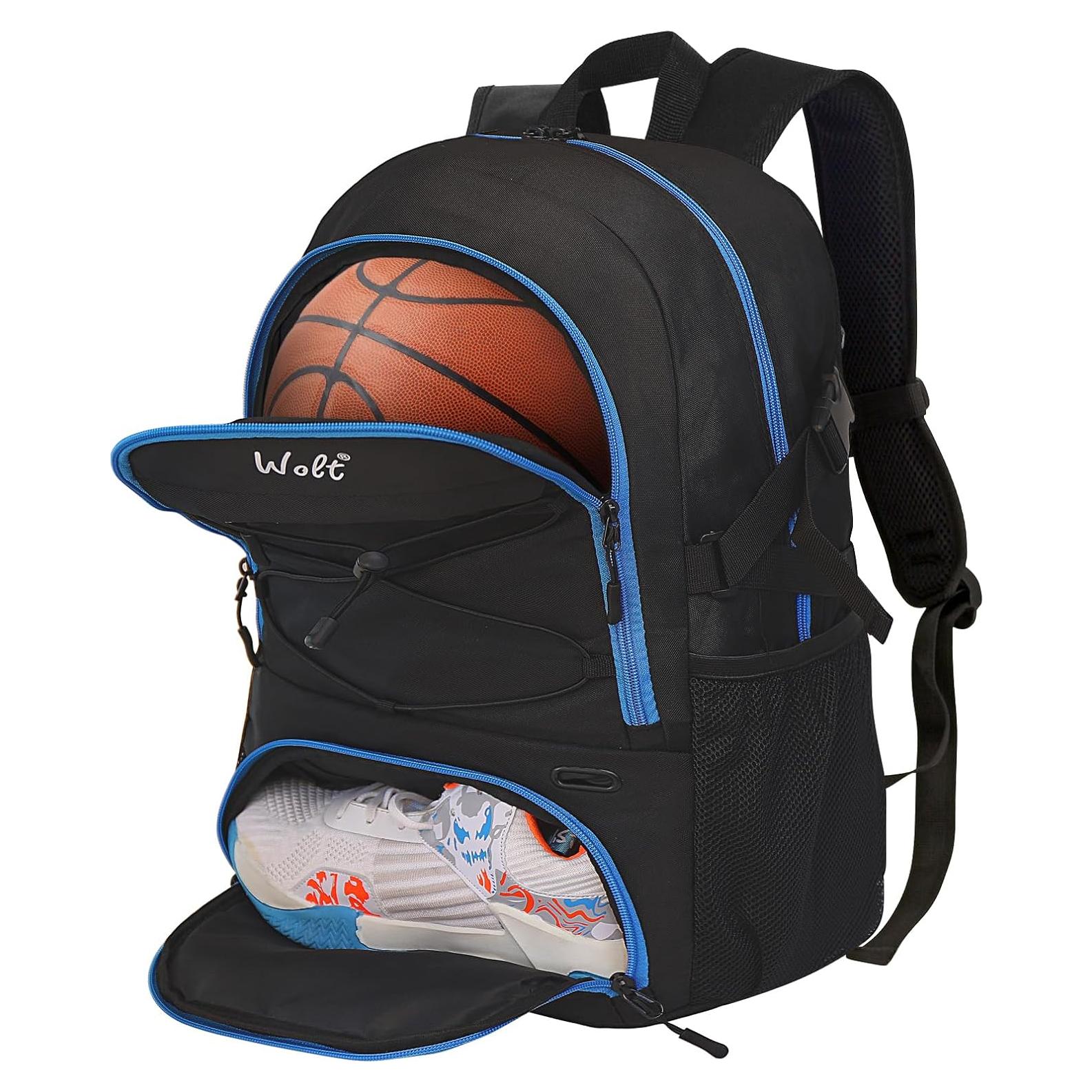 Mochila Deportiva WOLT para Baloncesto y Gimnasio 30L