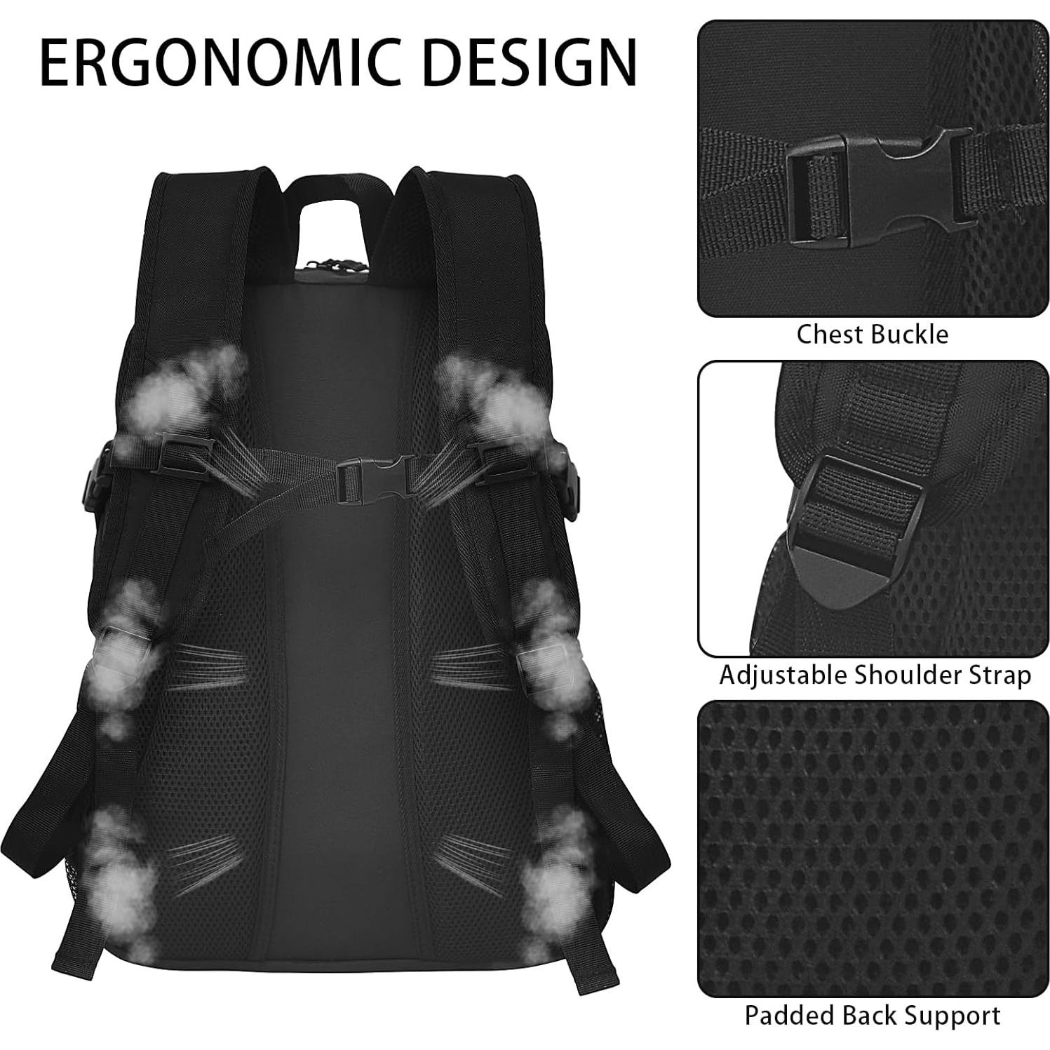 Mochila Deportiva WOLT para Baloncesto y Gimnasio 30L