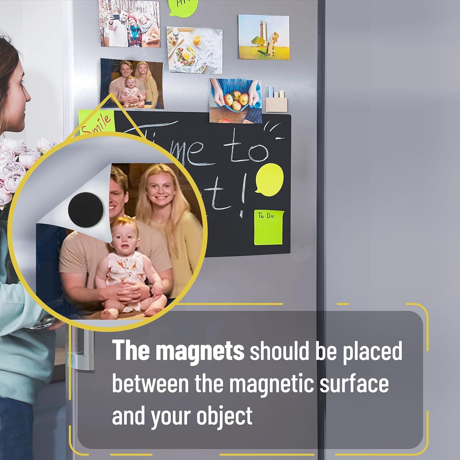 Puntos Magnéticos Autoadhesivos Mr. Pen 120 Pcs 2,03 cm