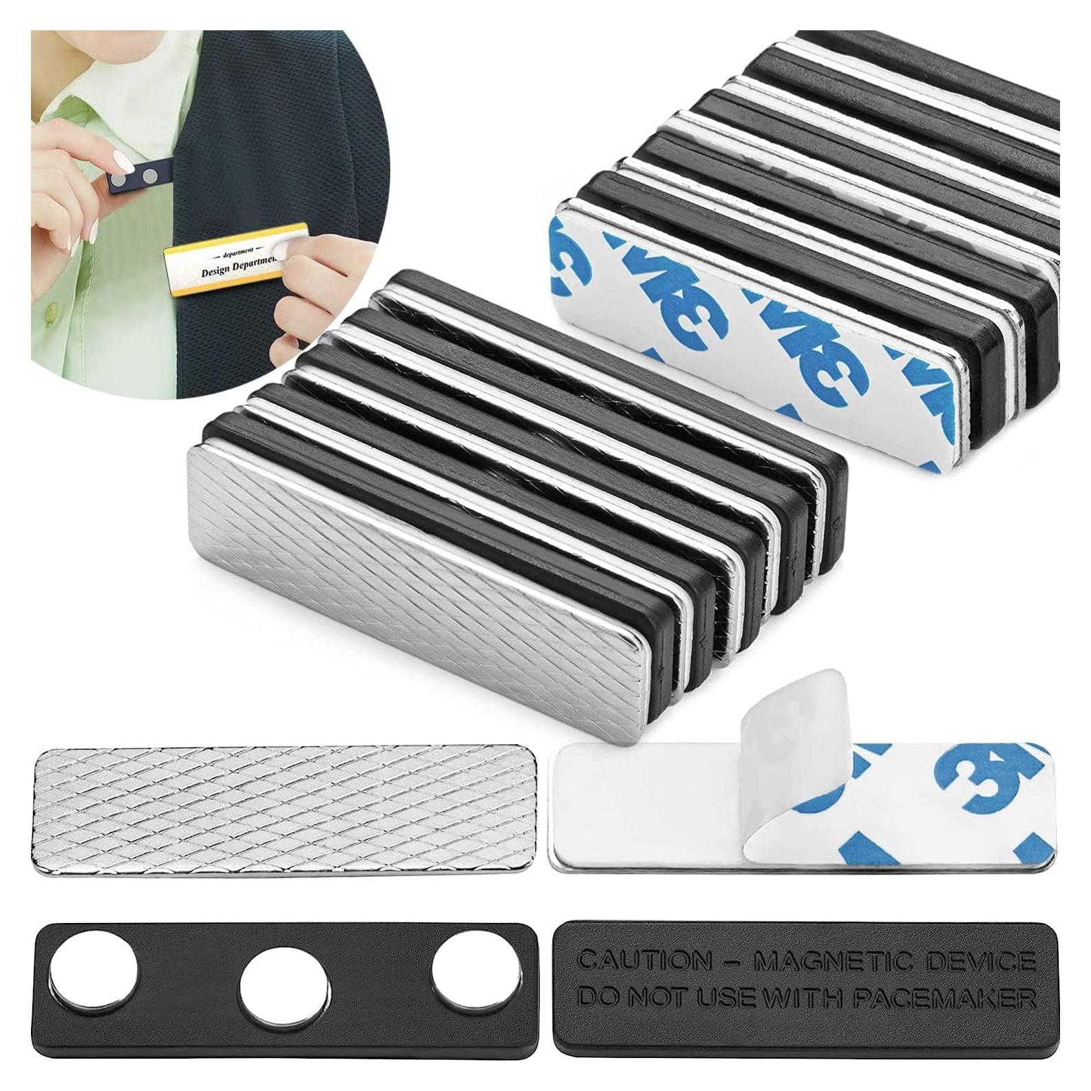 Soportes Magnéticos Piffny para Etiquetas - Paquete de 10