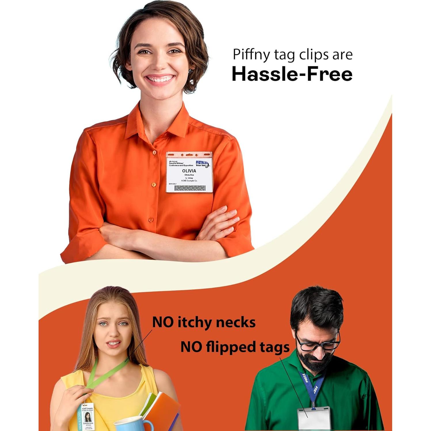 Soportes Magnéticos Piffny para Etiquetas - Paquete de 10