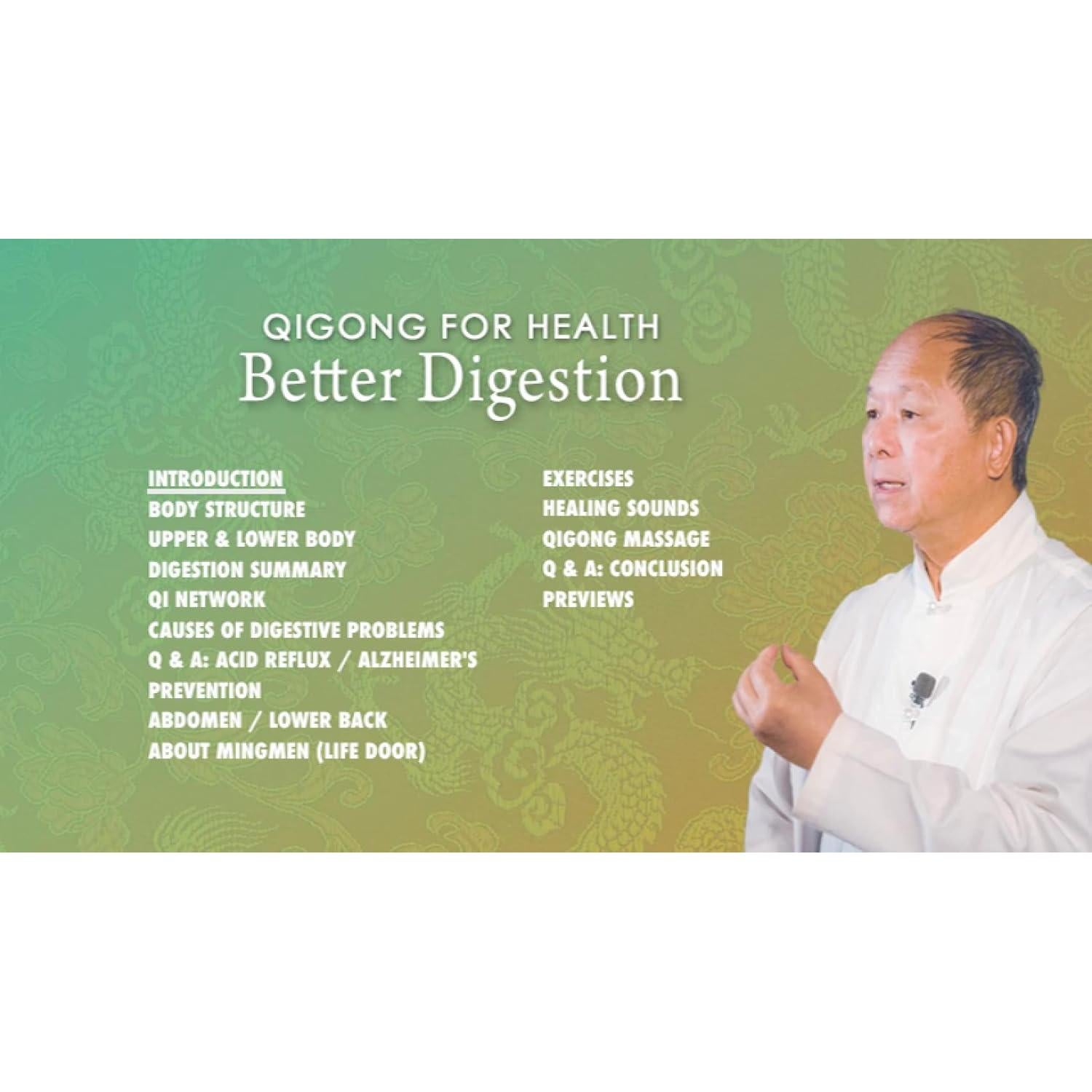 Qigong para la Salud DVD Dr. Yang Mejor Digestión 2h55m