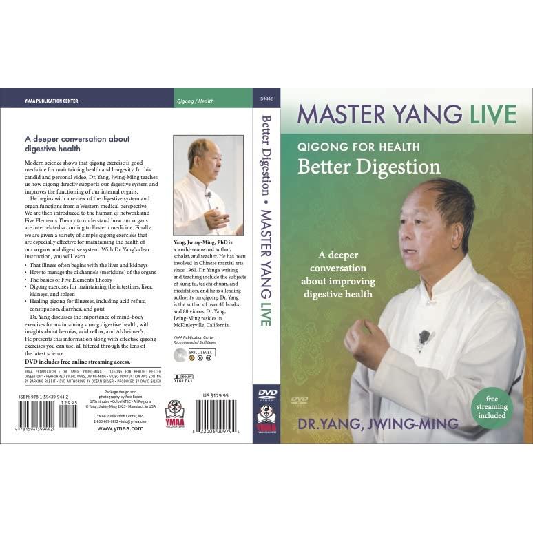 Qigong para la Salud DVD Dr. Yang Mejor Digestión 2h55m