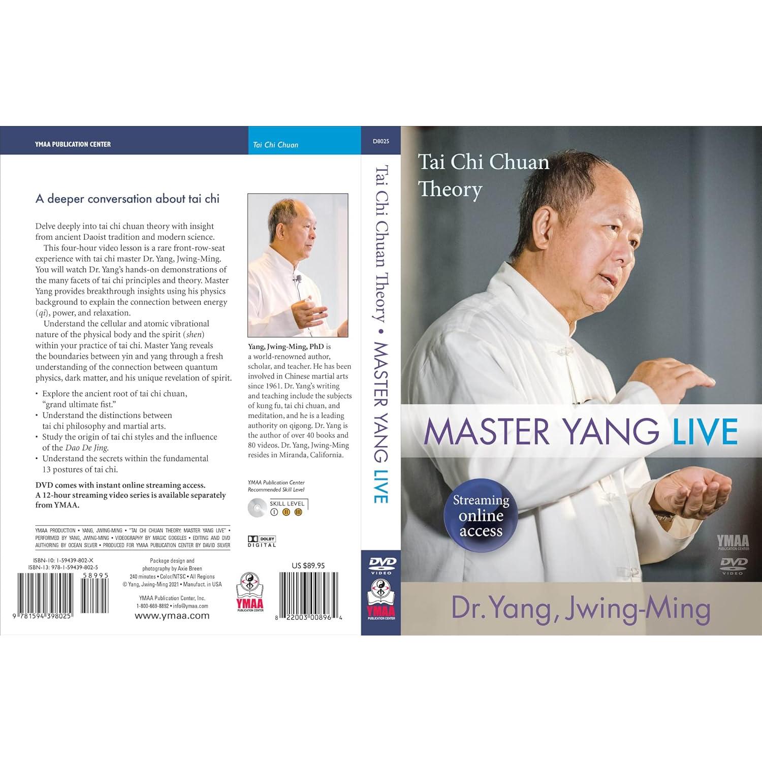DVD Teoría de Tai Chi Yang Dr. Yang 4 horas + Streaming