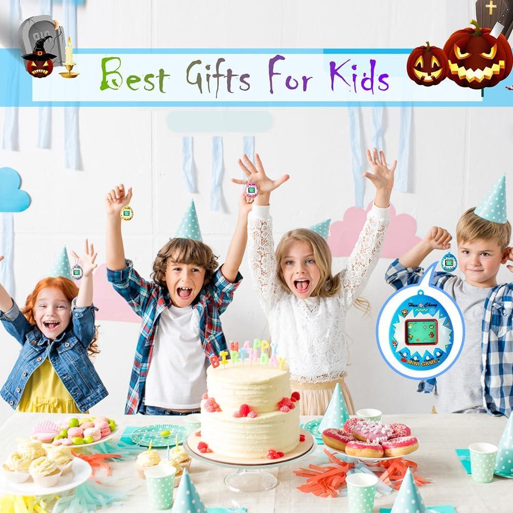 Juego de Llaveros Electrónicos Coosalola - 4 Piezas Mascotas Digitales