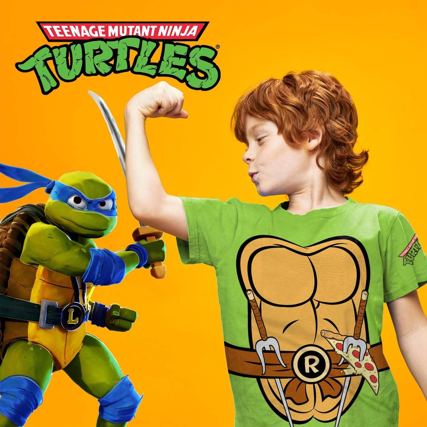 Camisetas Tortugas Ninja TMNT 3 Piezas Niños 2T Verde