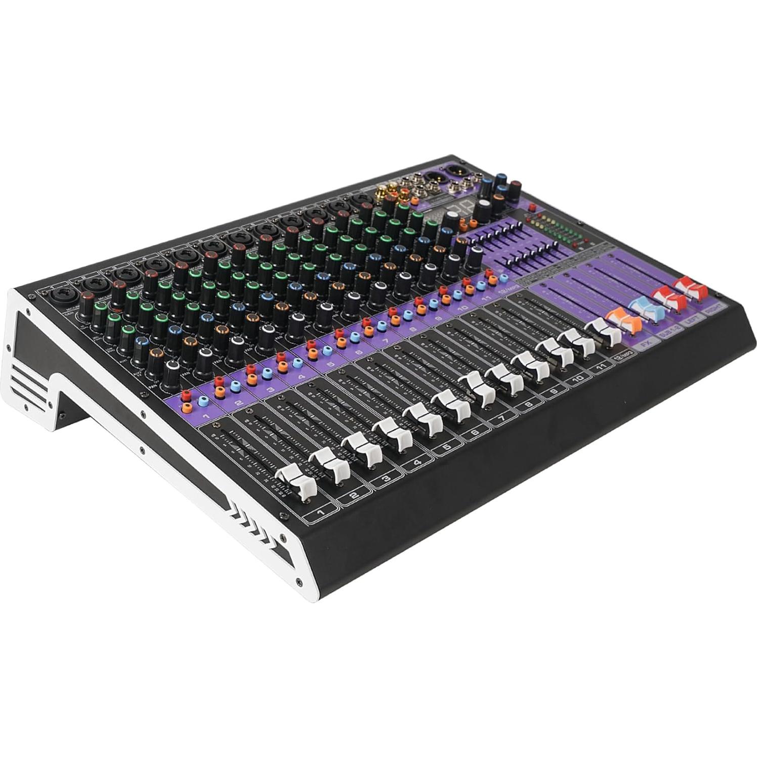 Mezclador de Audio 12 Canales Sound Town TRITON-TX1202