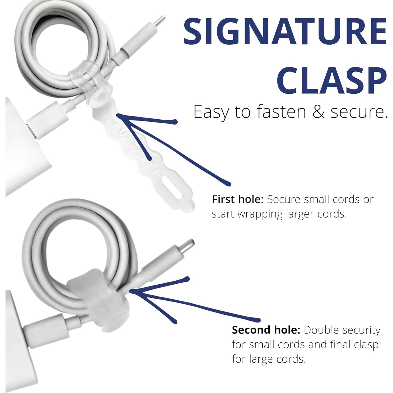 Bridas de Silicona Reutilizables ExerTies - 16 Piezas 12.1 cm