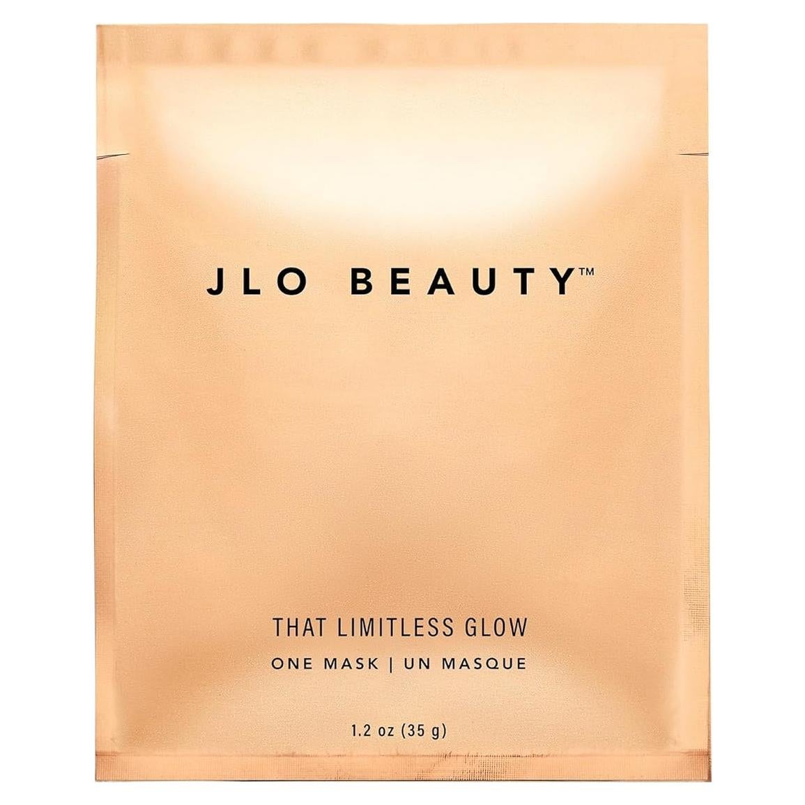 Máscara Facial Brillante JLO Beauty 1 Paquete 15.8x12.5cm