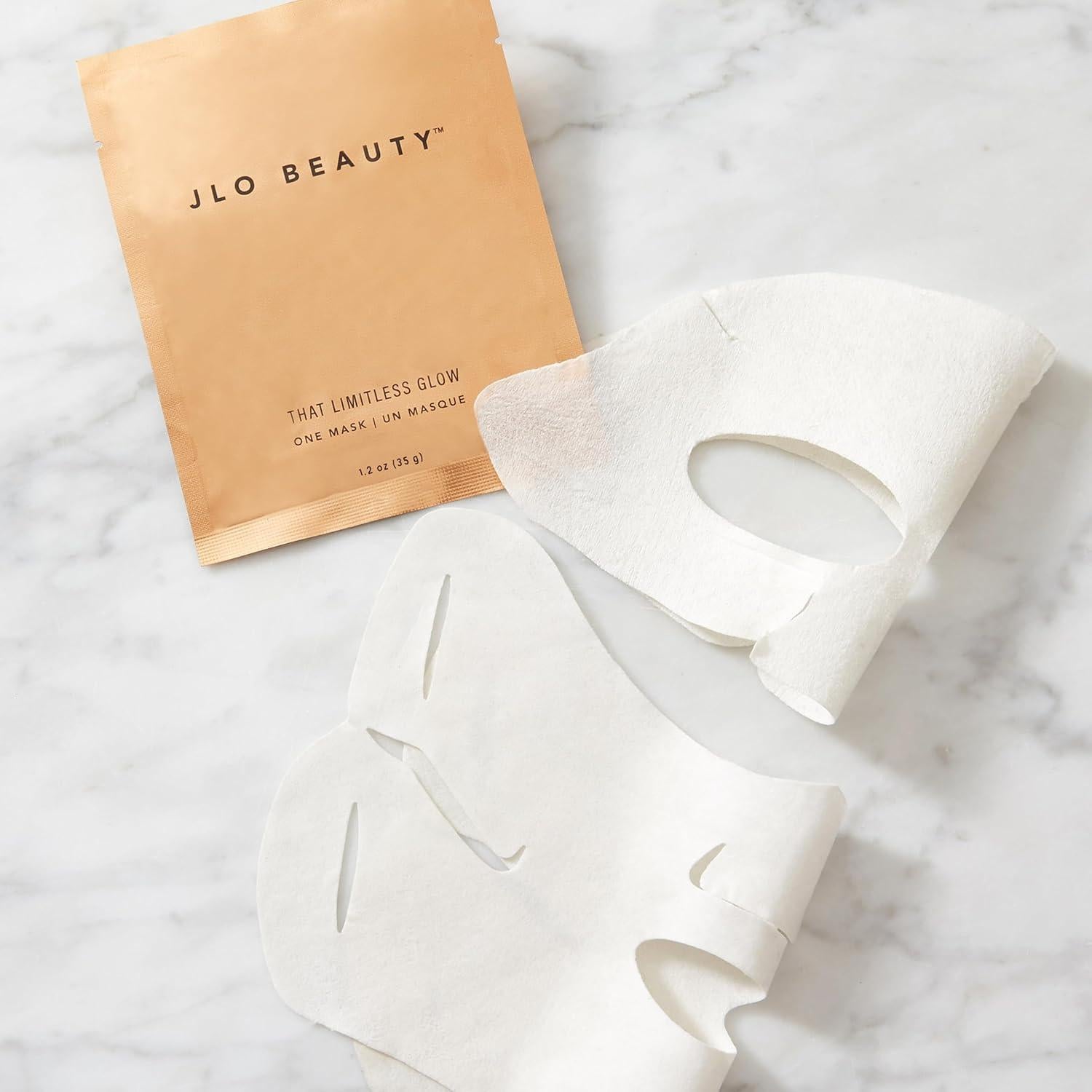 Máscara Facial Brillante JLO Beauty 1 Paquete 15.8x12.5cm