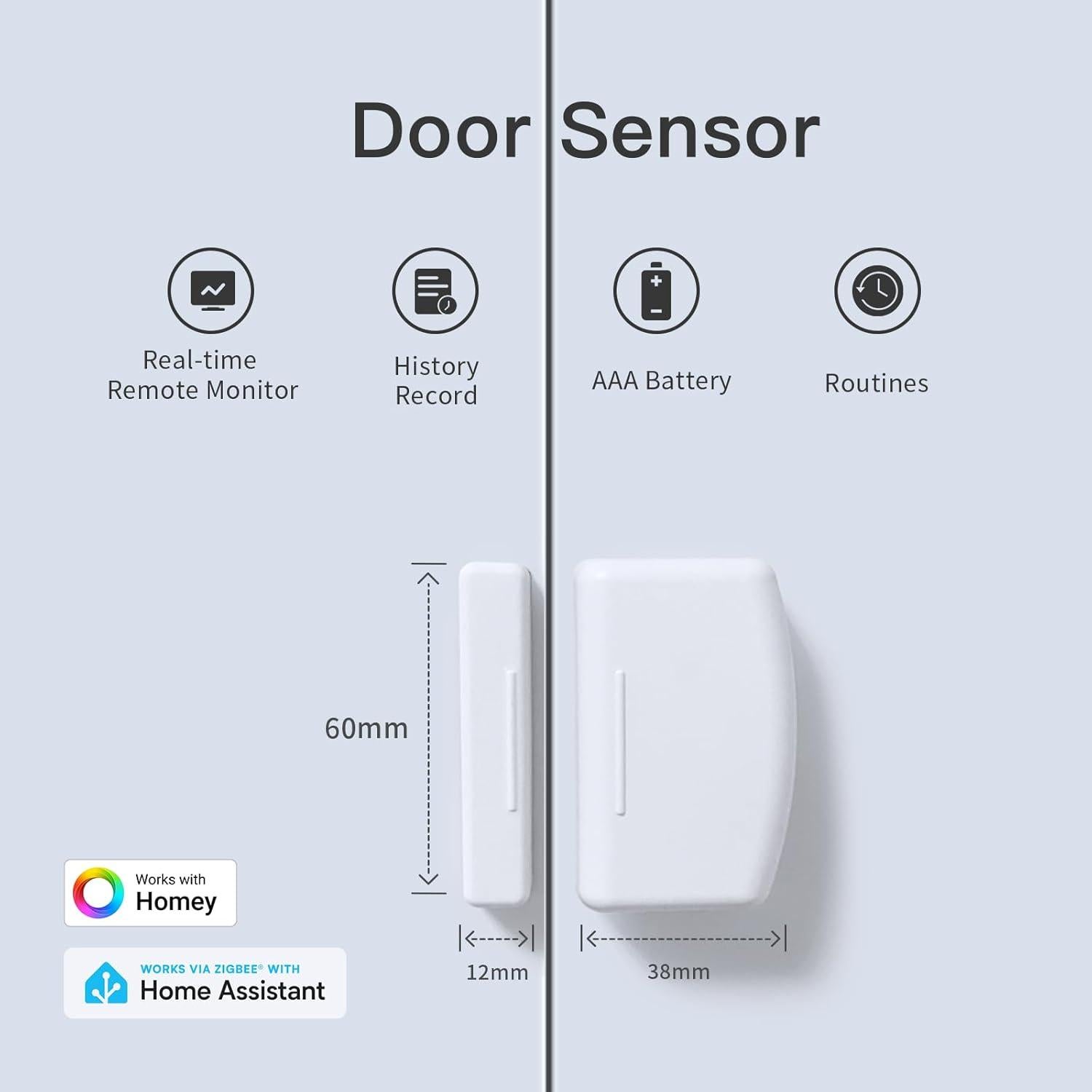 Sensor de Contacto Zigbee ThirdReality Paquete de 4
