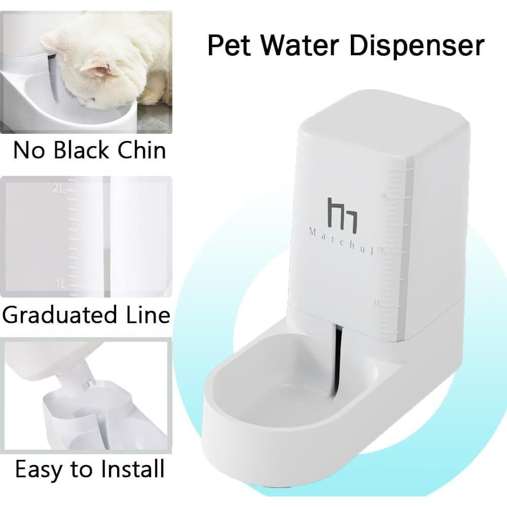 Dispensador de comida y agua para mascotas Marchul 3.8L