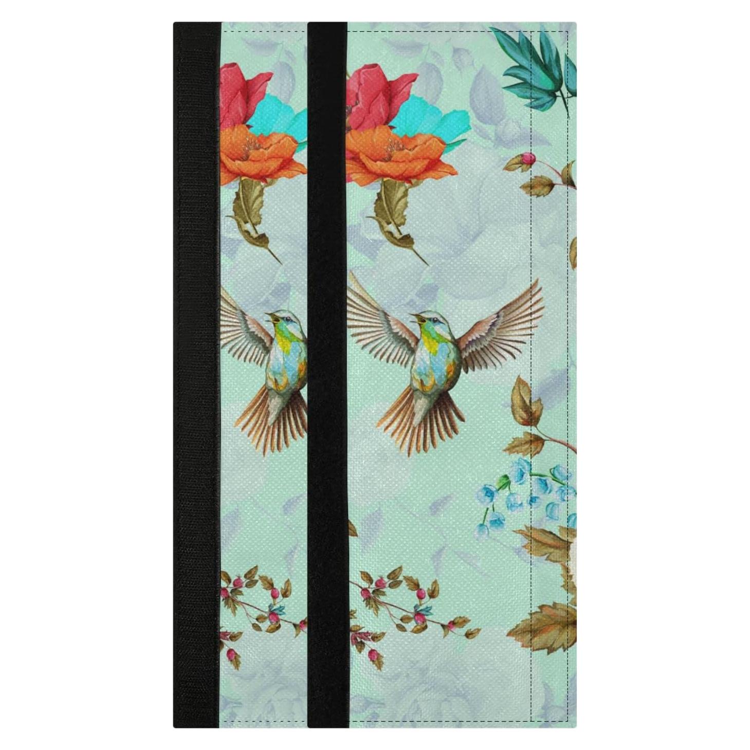 Cubiertas de Mango de Refrigerador xigua Floral - Juego de 2