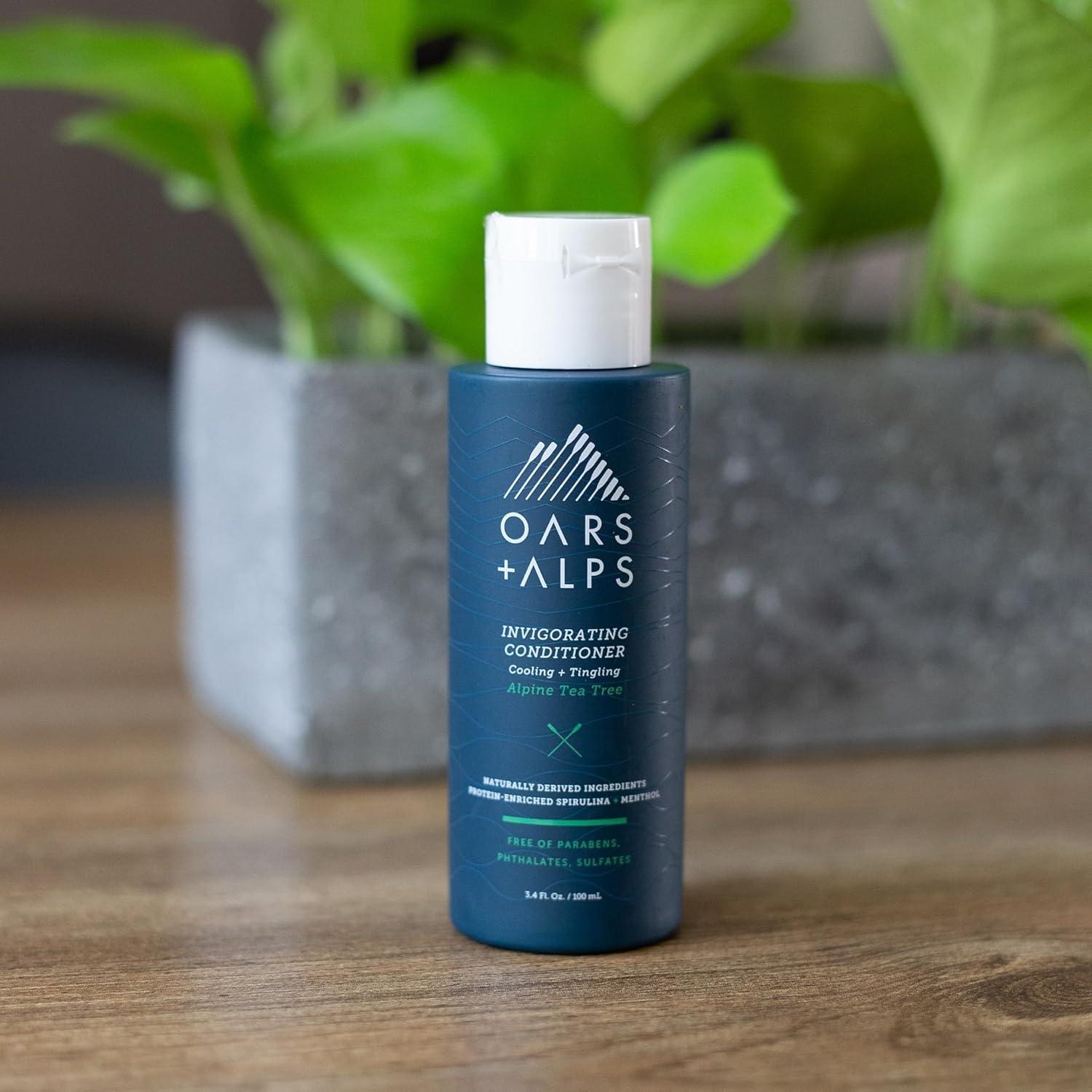 Conjunto Champú y Acondicionador Oars + Alps 100ml Sin Sulfatos