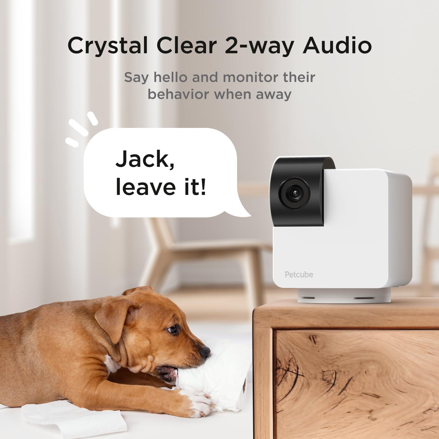 Petcube Cam 360 Paquete de 2 Cámaras WiFi HD 1080p