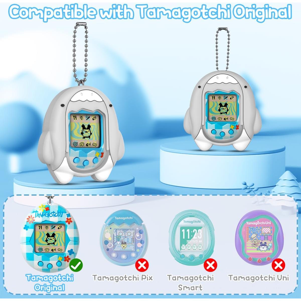 Funda de Silicona BEARDDO para Tamagotchi Original Gris