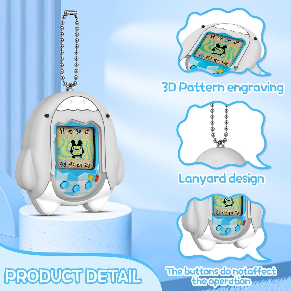 Funda de Silicona BEARDDO para Tamagotchi Original Gris