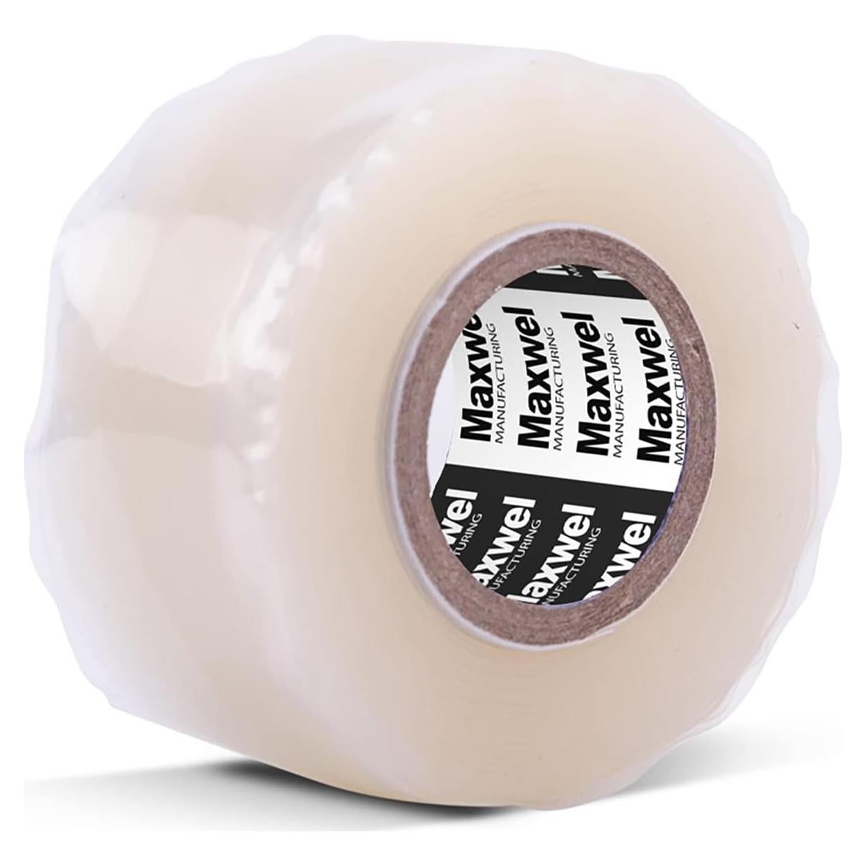 Cinta de Silicona Autoadhesiva Maxwel 1" x 3.05m Impermeable