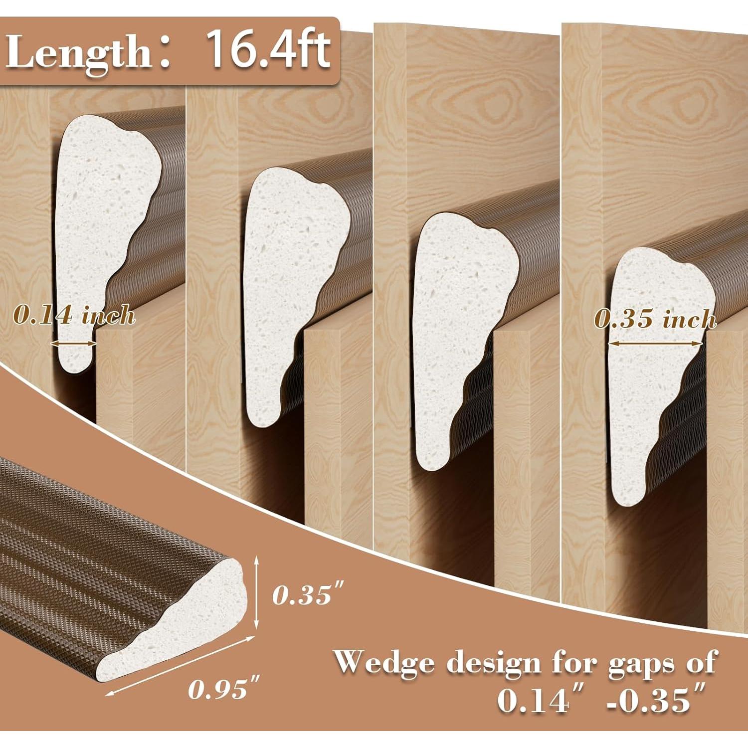 Tira de Sellado Aislante KAYLEINSTER 2x5m Marrón