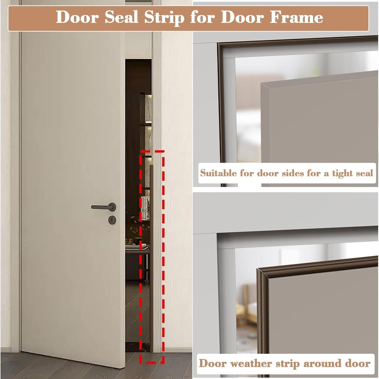 Tira de Sellado Aislante KAYLEINSTER 2x5m Marrón