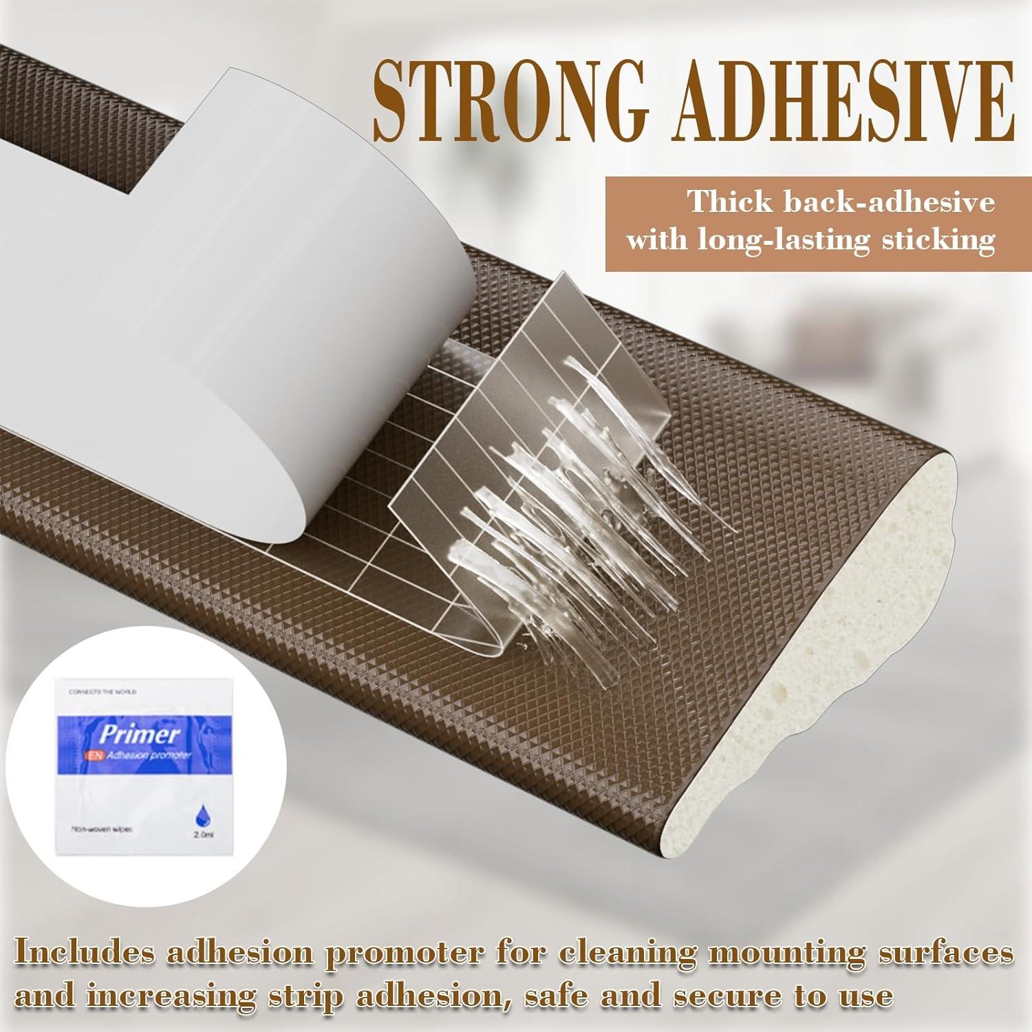 Tira de Sellado Aislante KAYLEINSTER 2x5m Marrón