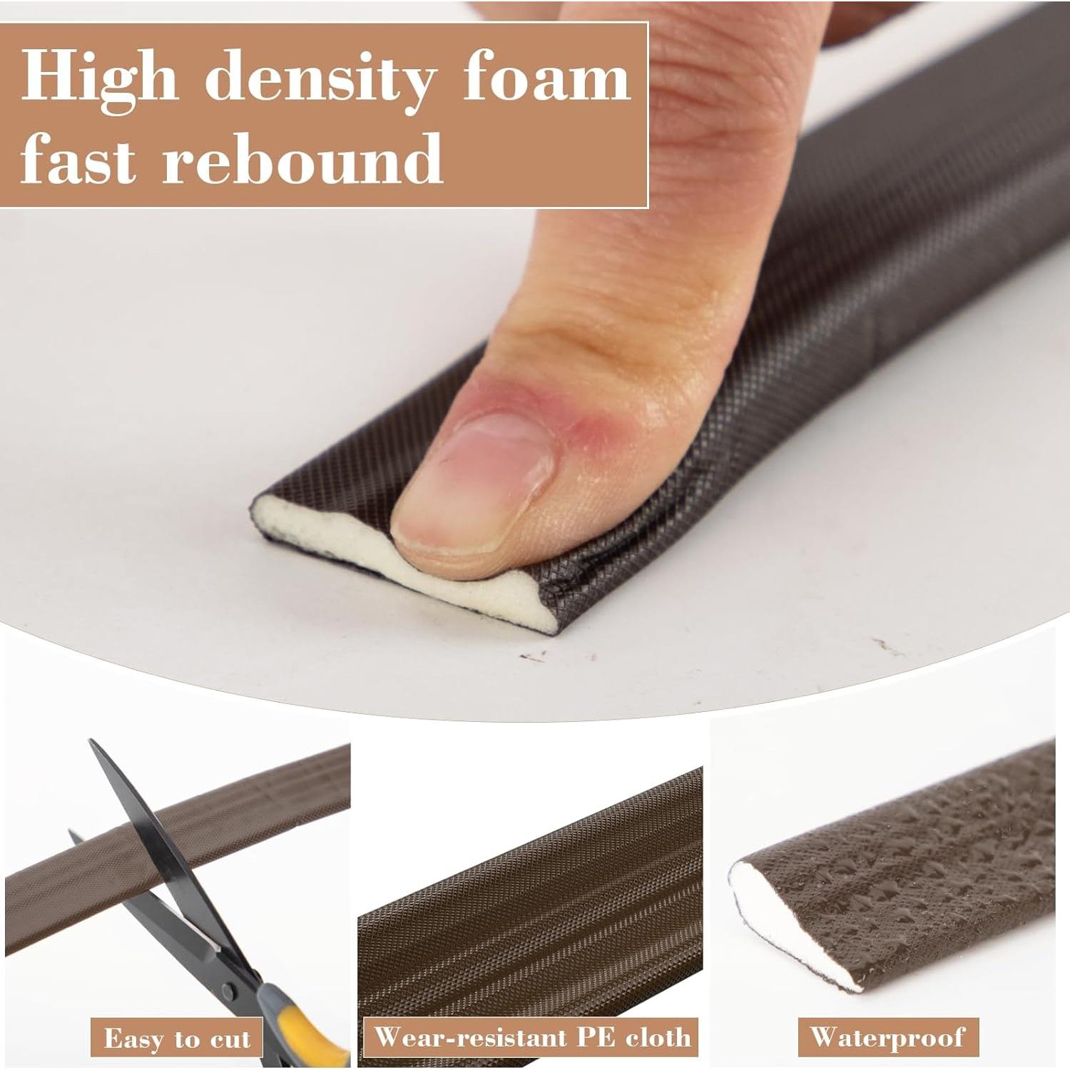 Tira de Sellado Aislante KAYLEINSTER 2x5m Marrón