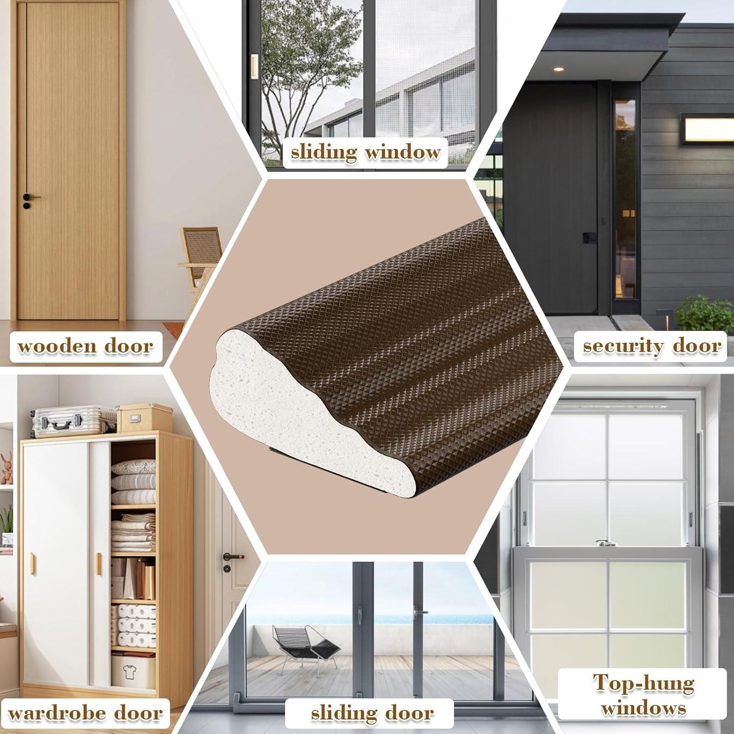 Tira de Sellado Aislante KAYLEINSTER 2x5m Marrón