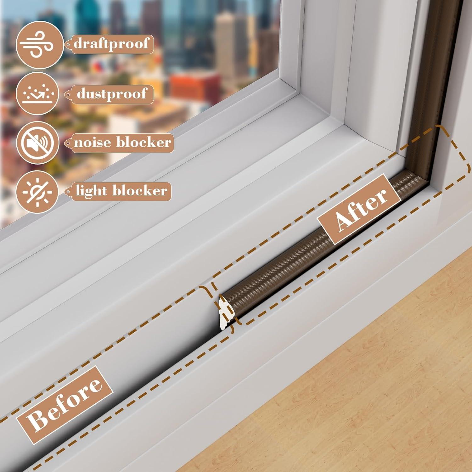 Tira de Sellado Aislante KAYLEINSTER 2x5m Marrón