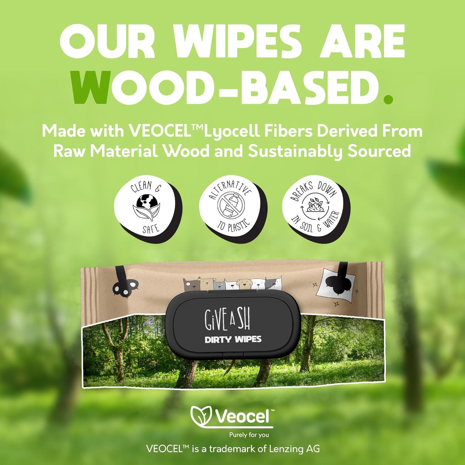 Toallitas para mascotas G.A.S 100% naturales hipoalergénicas