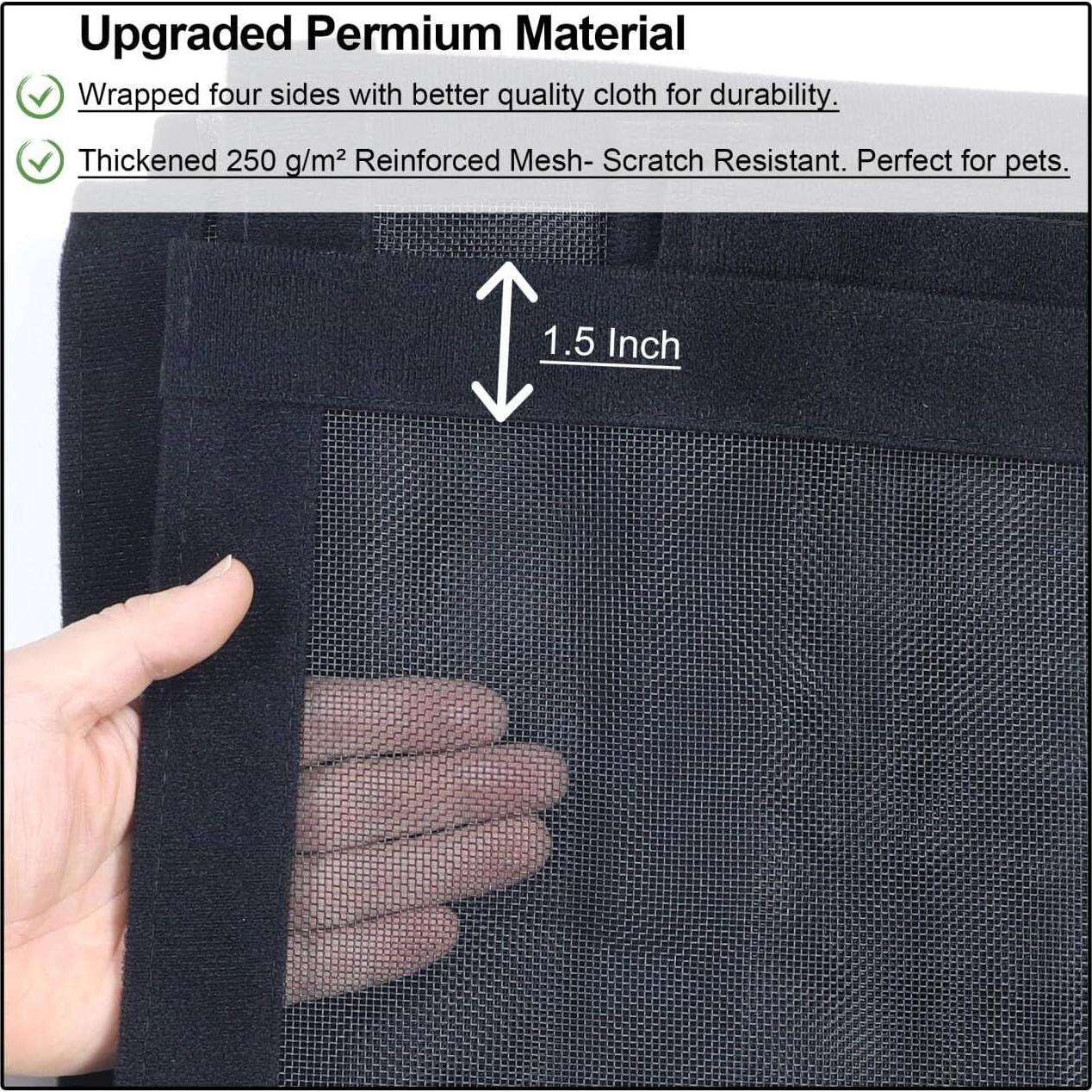 Puerta de Pantalla Magnética Odocovo 38x82cm Malla Reforzada