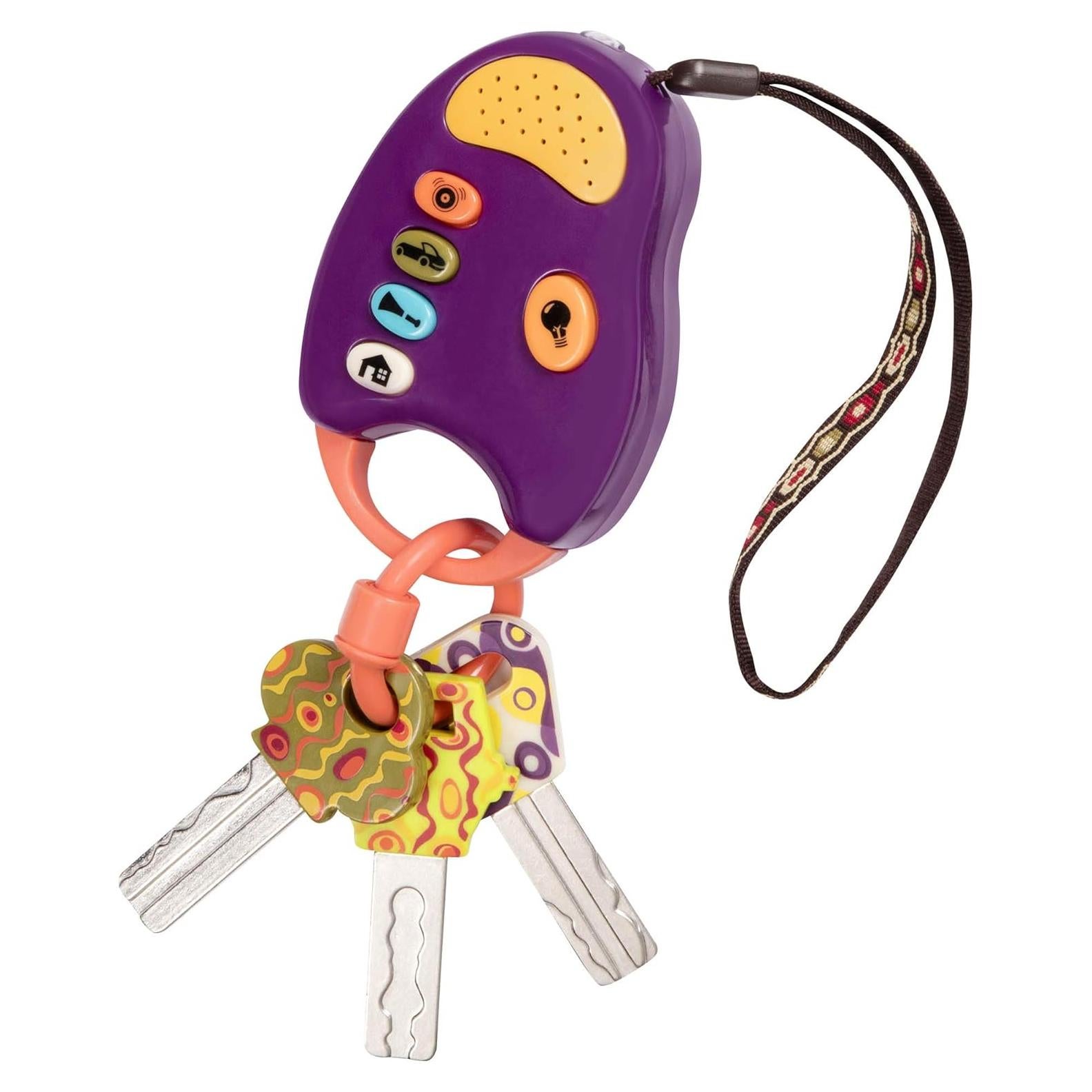 Llaves de Juguete B. Toys FunKeys con Sonidos y Linterna