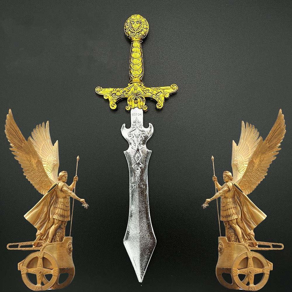 Cuchillo de Plástico Pirata Lanxitown 26.67 cm Bronce