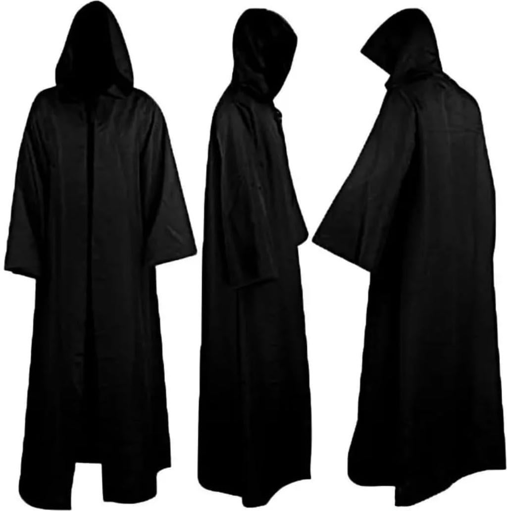 Túnica con Capucha y Collar CLNXIASN Disfraz Halloween