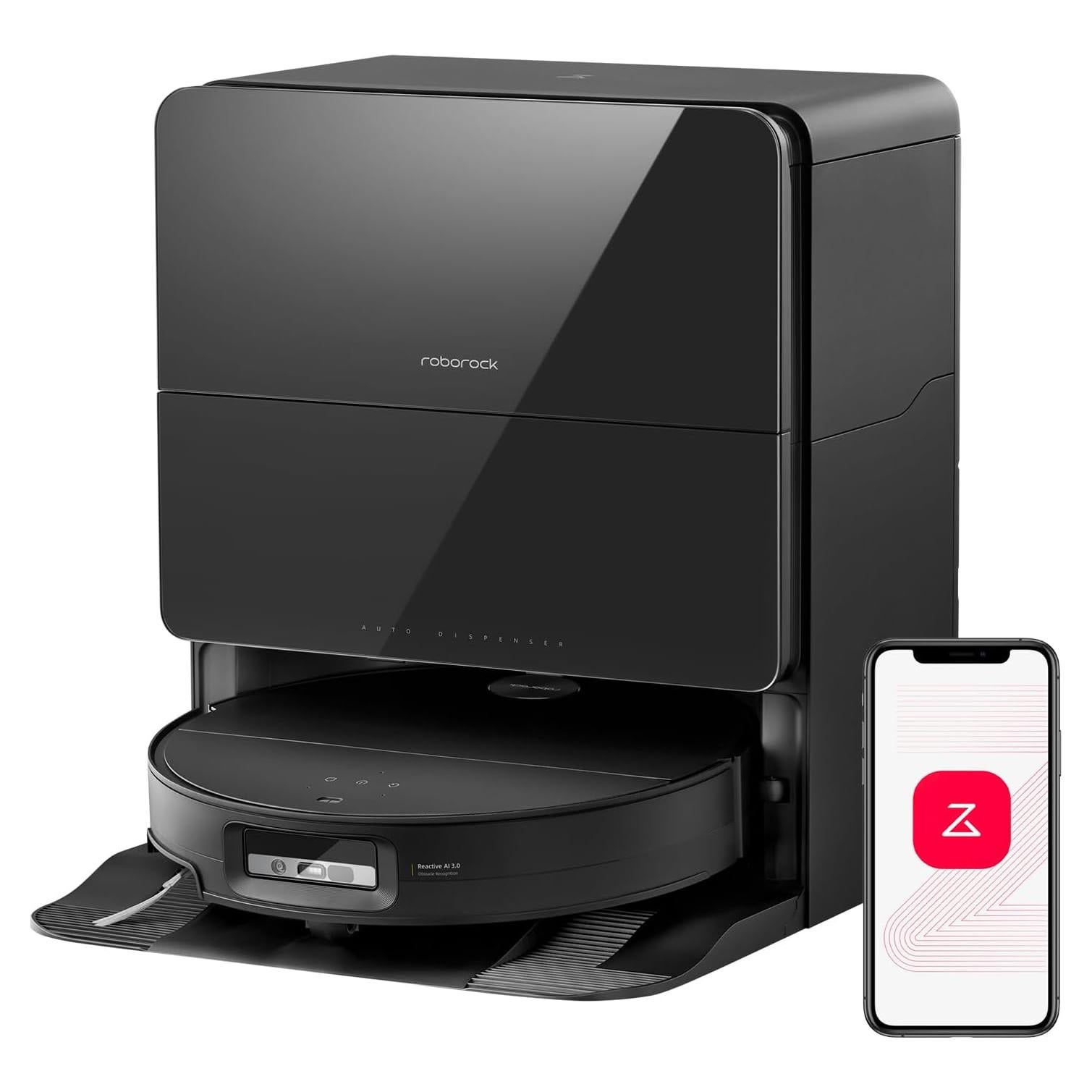 Robot Aspiradora Roborock Saros 10, 22000Pa, Ultra Delgado