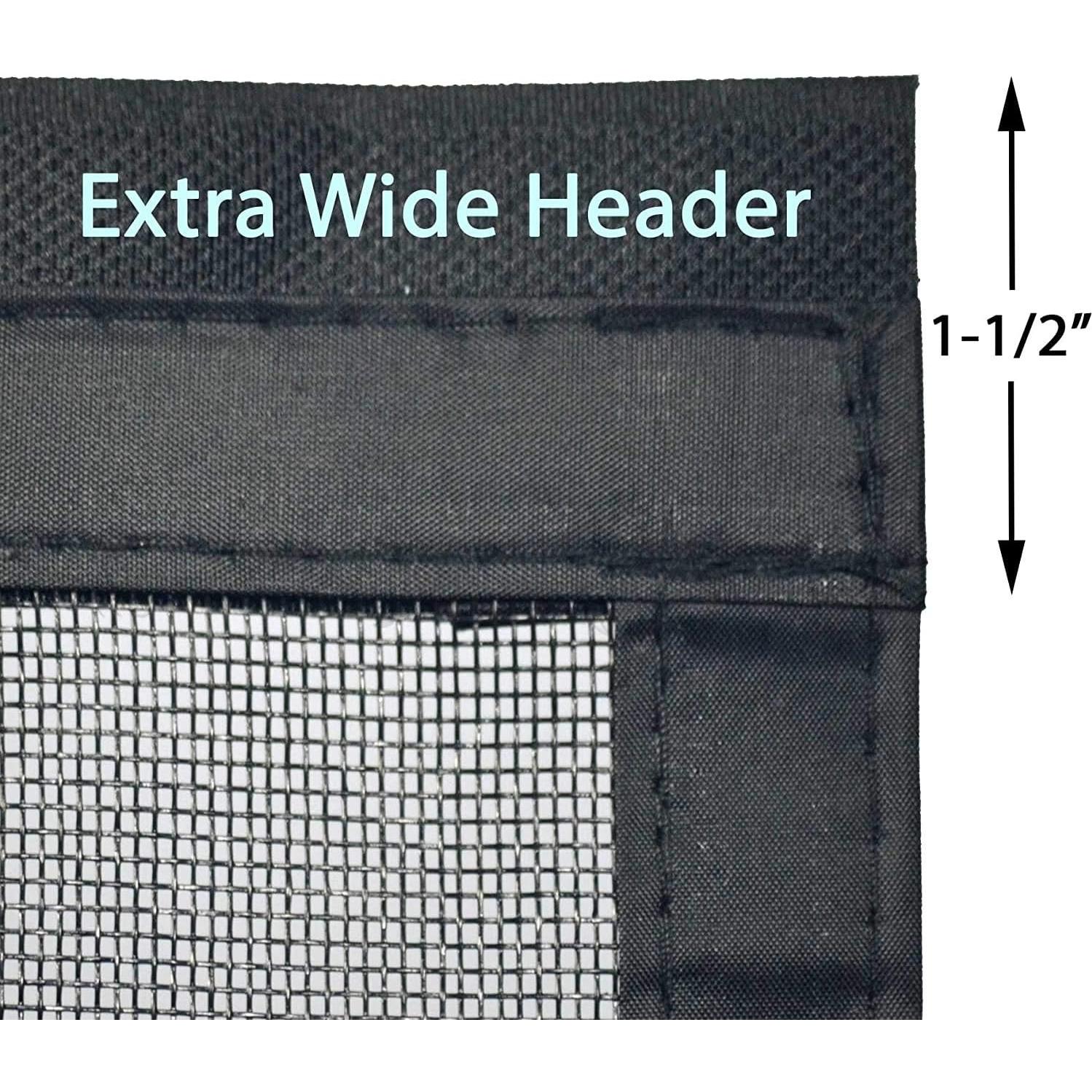 Puerta de Pantalla Magnética Fenestrelle 178x203 cm para Mascotas